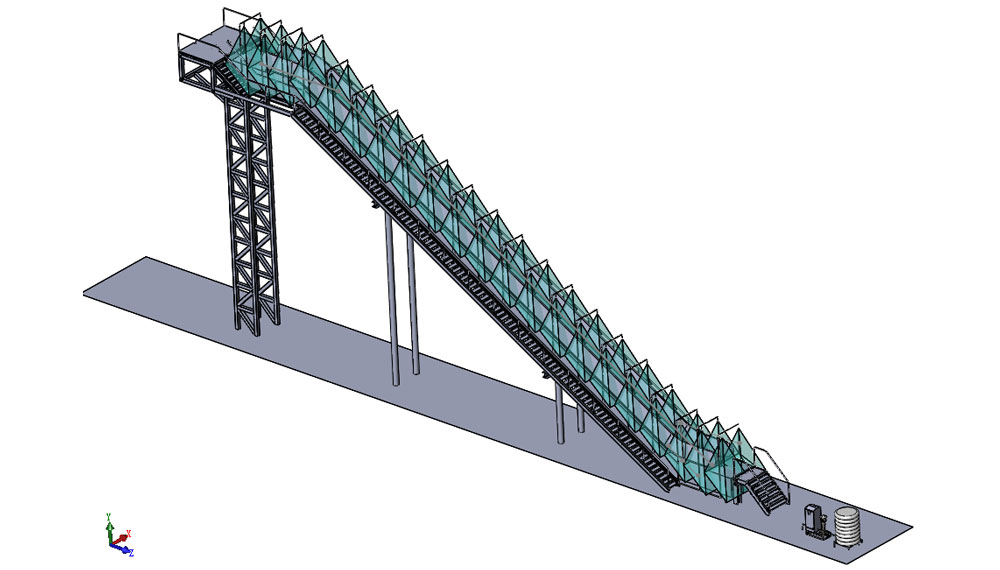 電梯噴淋防水試驗(yàn)系統(tǒng)