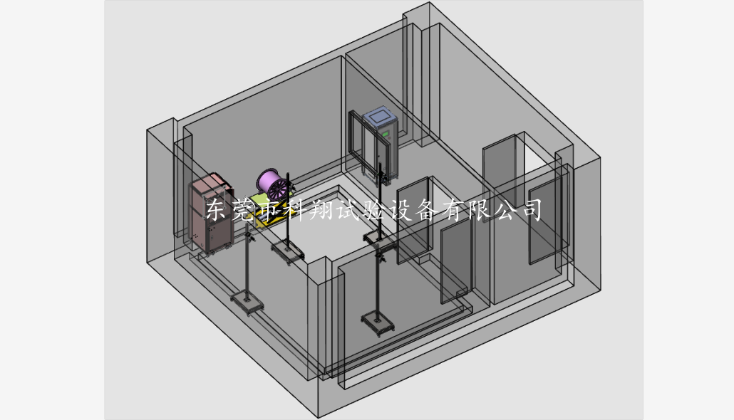 ipx3/4淋雨試驗機(帶吹風(fēng))-KXT1304A